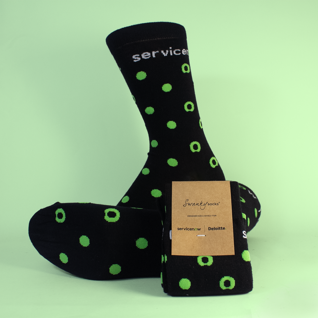 Deloitte ServiceNow Custom Socks