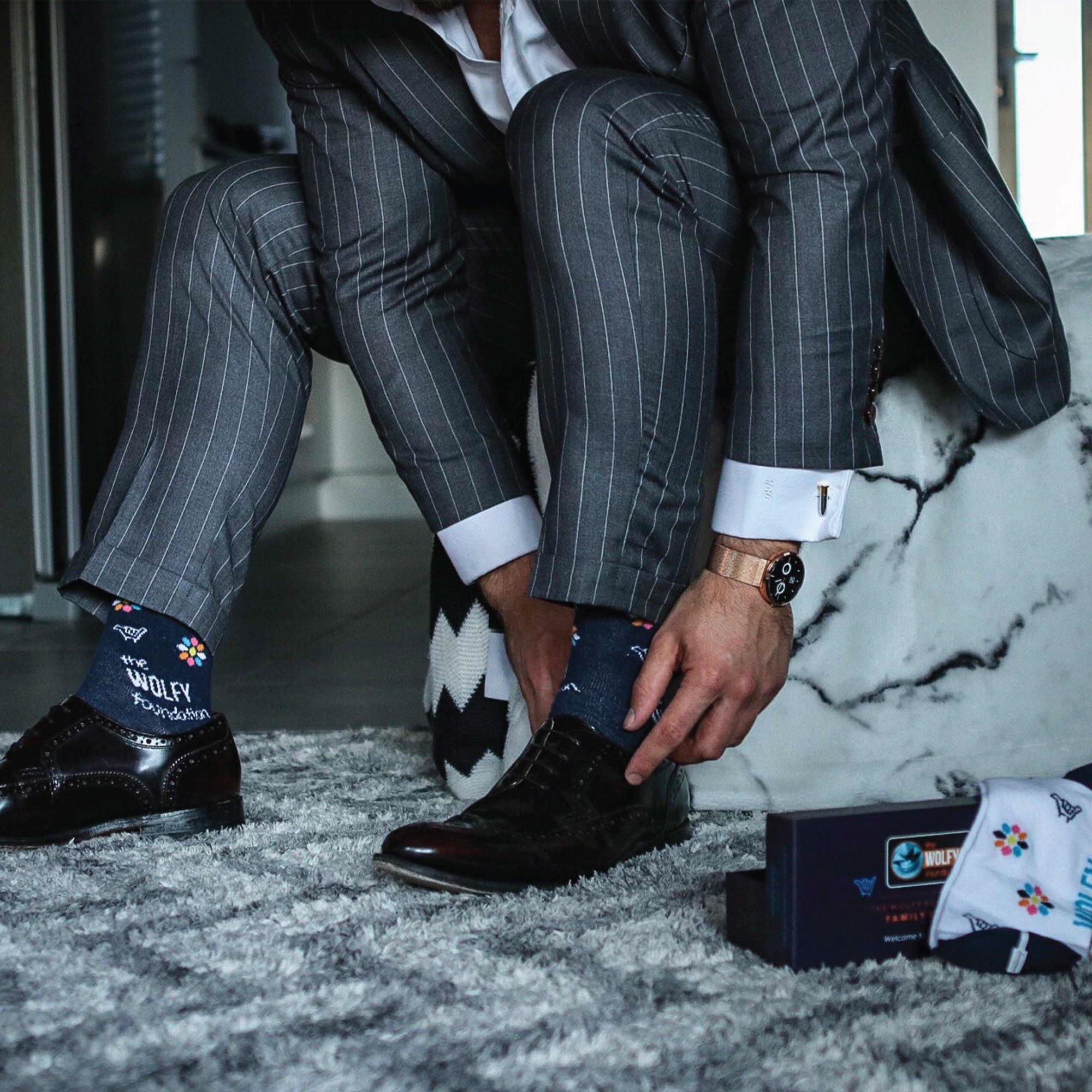 Brand Collaboration: Swanky Socks x The Wolfy Foundation - SwankySocks