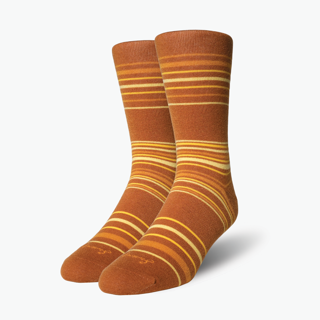 Amber Toffee Stripe