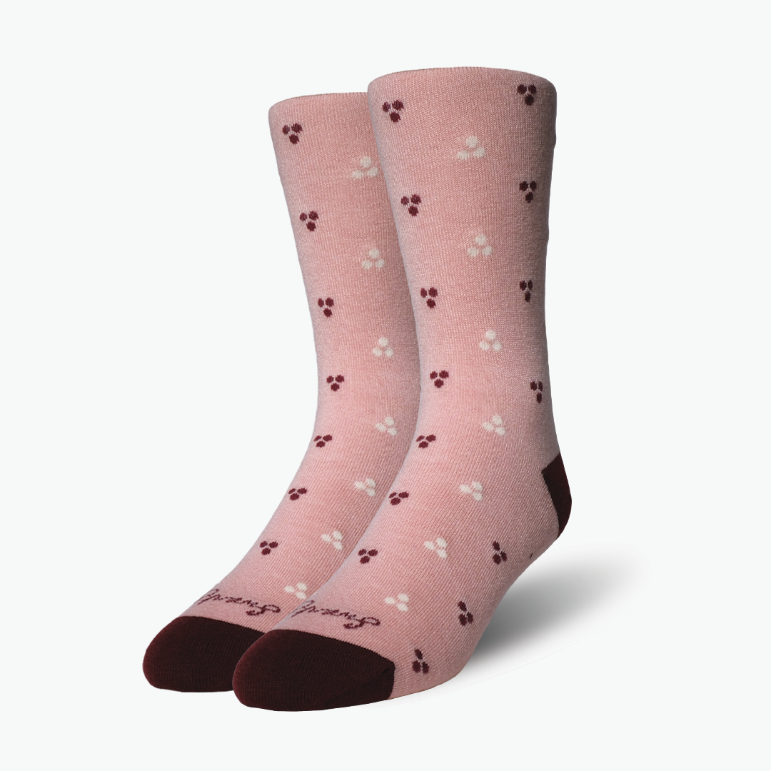Blush Trio Polka Dots