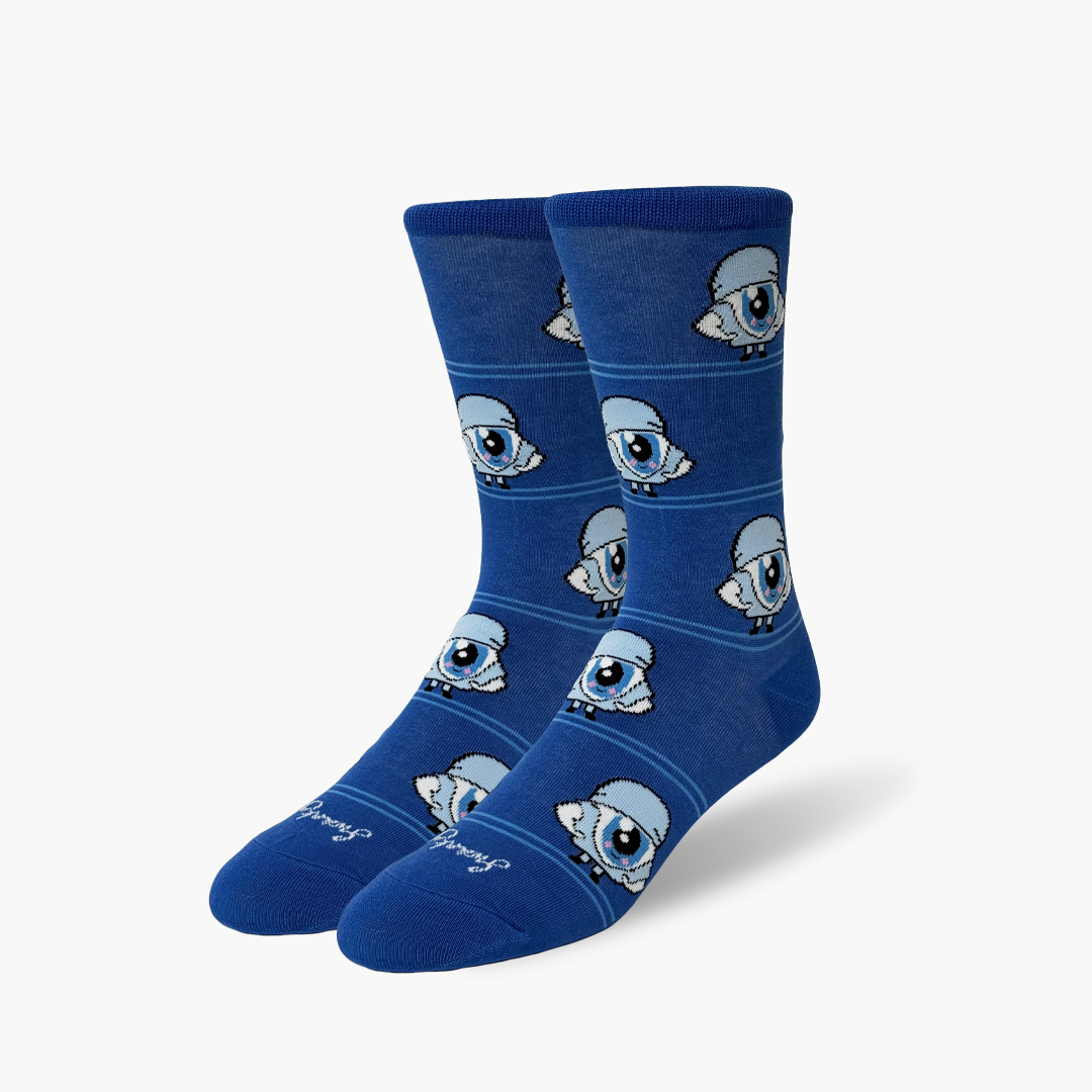 Blue Scrubs Sock