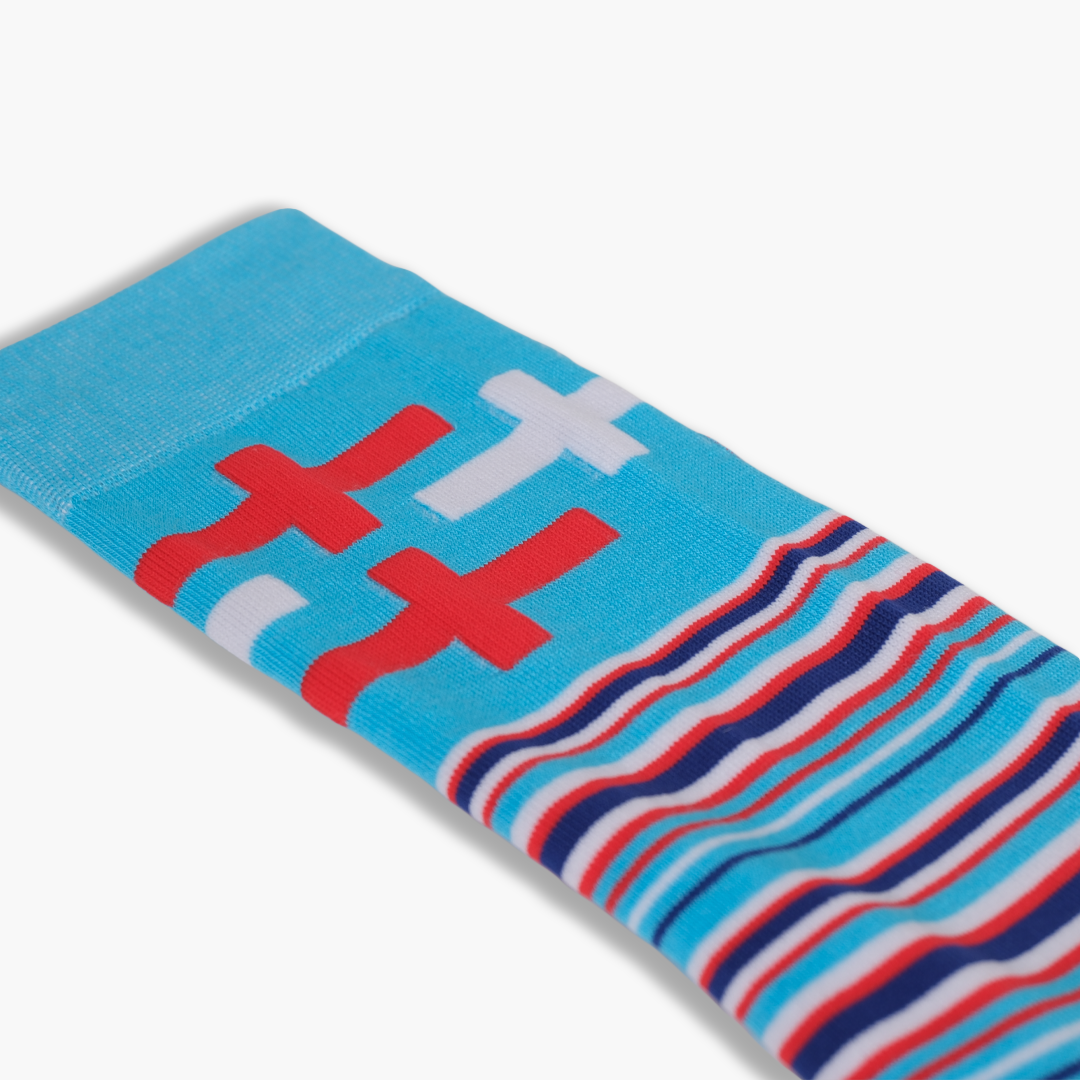 Blue England Cross