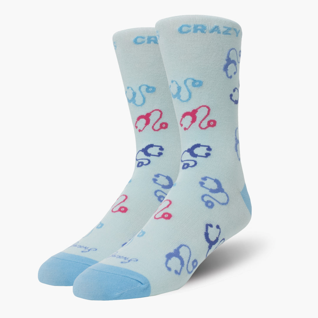 Crazy Socks for Docs Stethoscope
