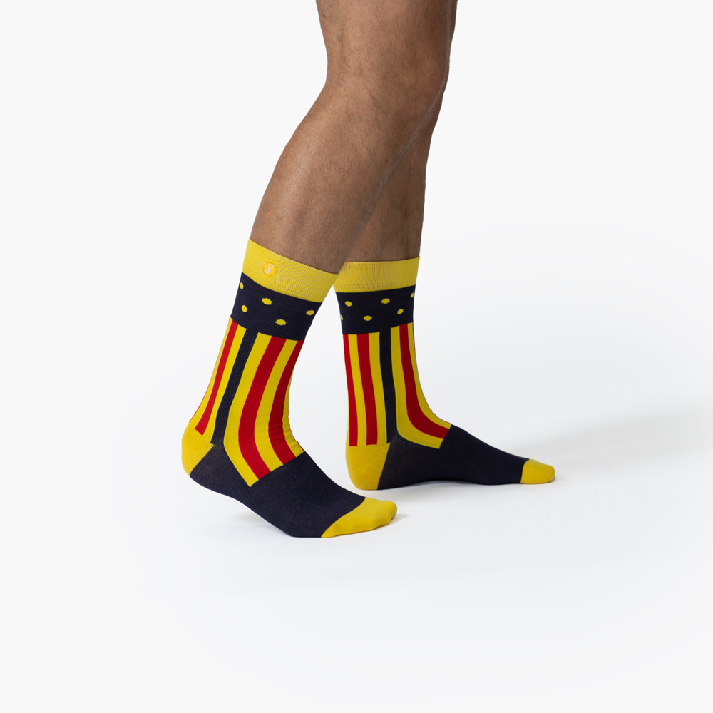 Nature Strip Swanky Socks