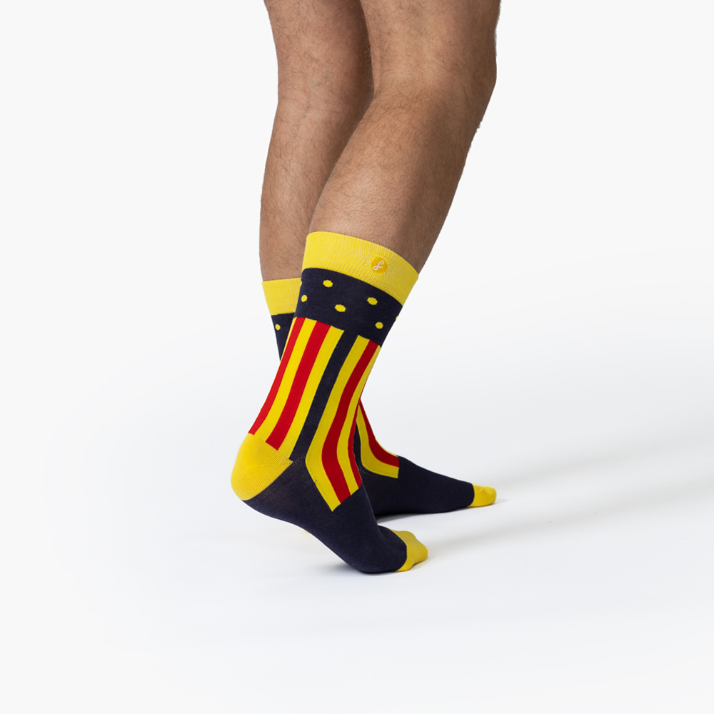 Nature Strip Swanky Socks