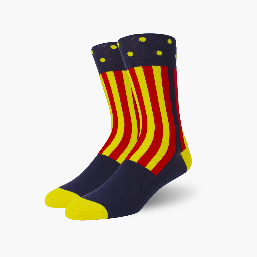 Nature Strip Swanky Socks