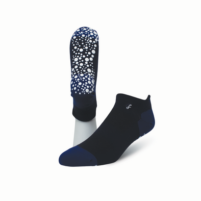 Navy Australian Merino Wool Grip Socks