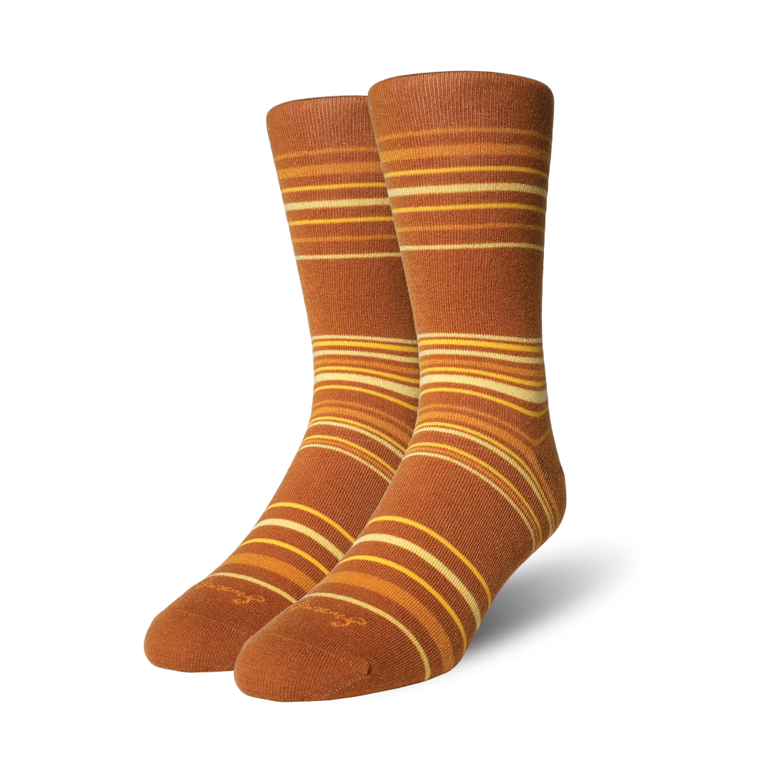 Amber Toffee Stripe
