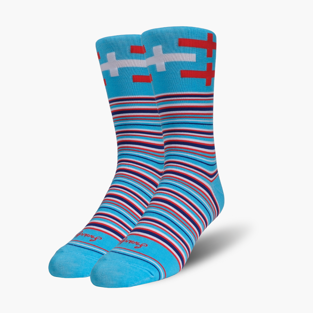 Blue England Cross