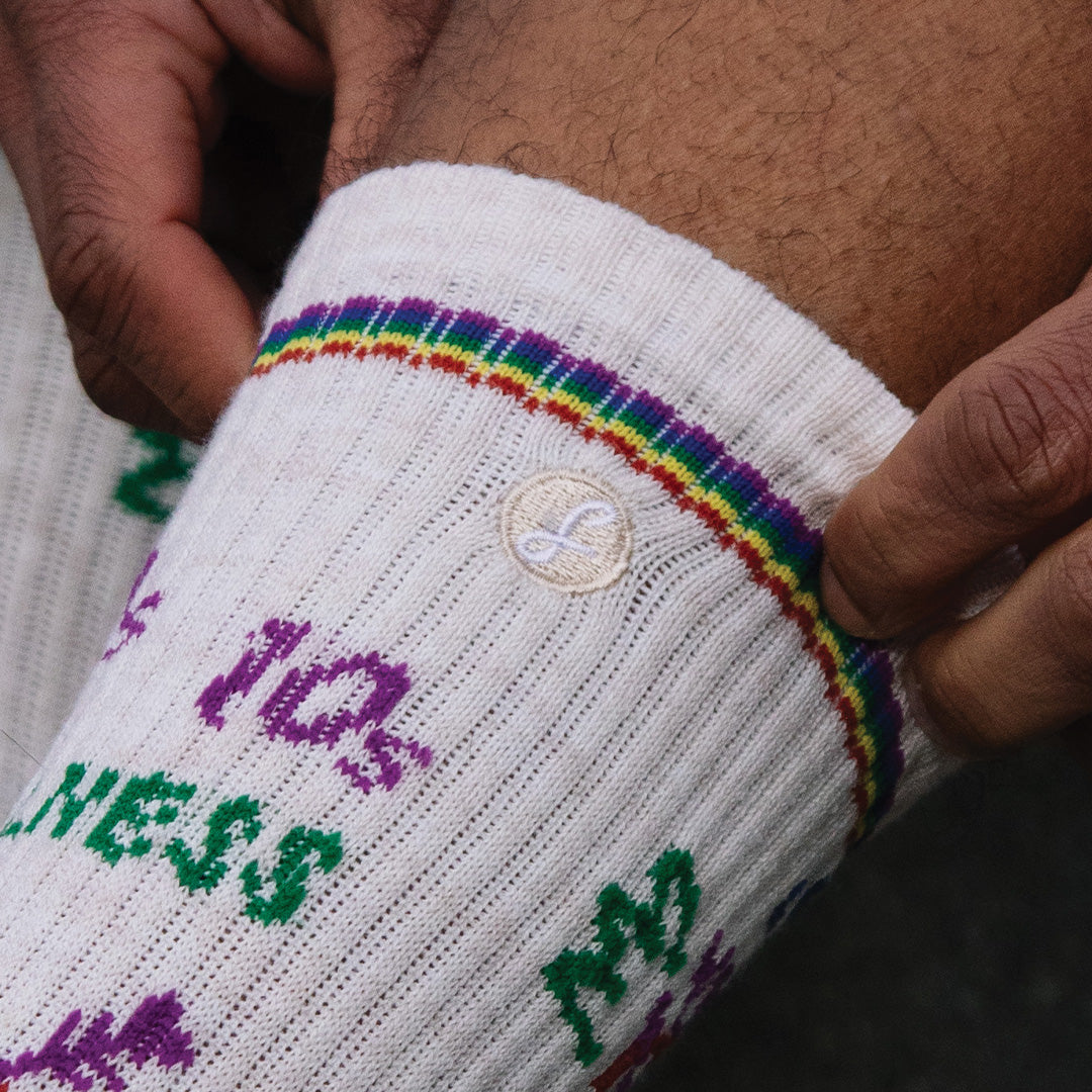 Realness (Pride) Merino Wool Sports Socks