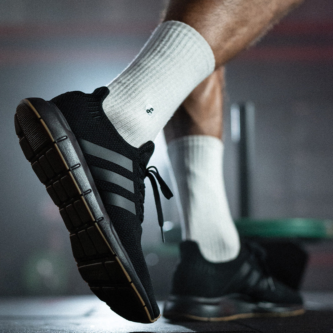 Off White Merino Wool Sports Socks