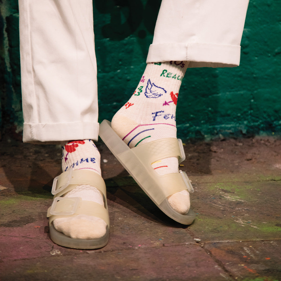 Realness (Pride) Merino Wool Sports Socks