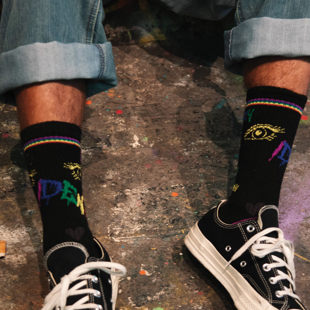 I Identify (Pride) Merino Wool Sports Socks