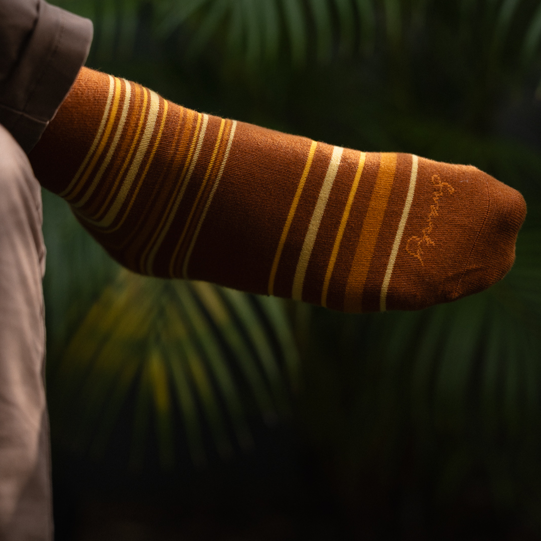 Amber Toffee Stripe