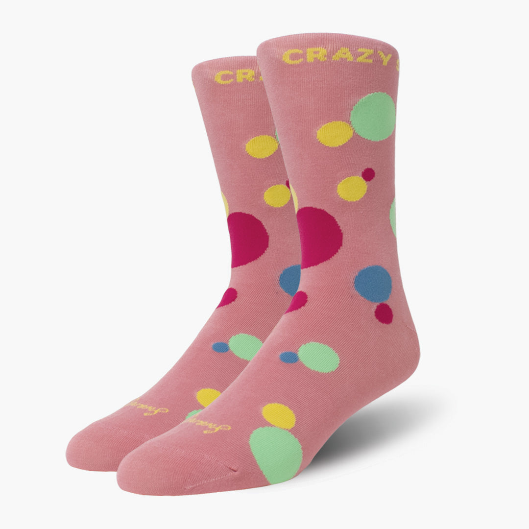 Crazy Socks for Docs Polka Dot