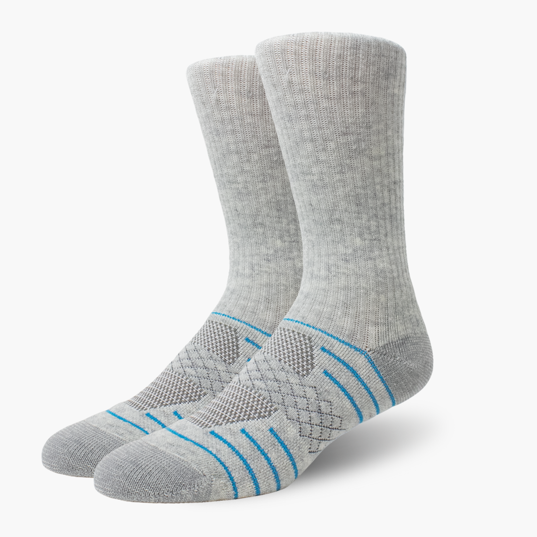 Marle-Grey Merino Wool Sports Swanky Socks