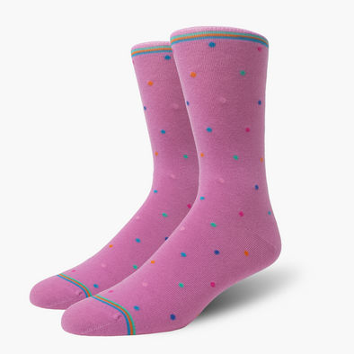 Pink Cosmic Polka Dots