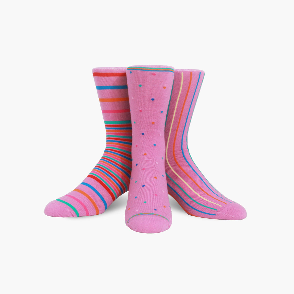 Colourful 3 Pack Cosmopolitan Merino Wool Swanky Socks