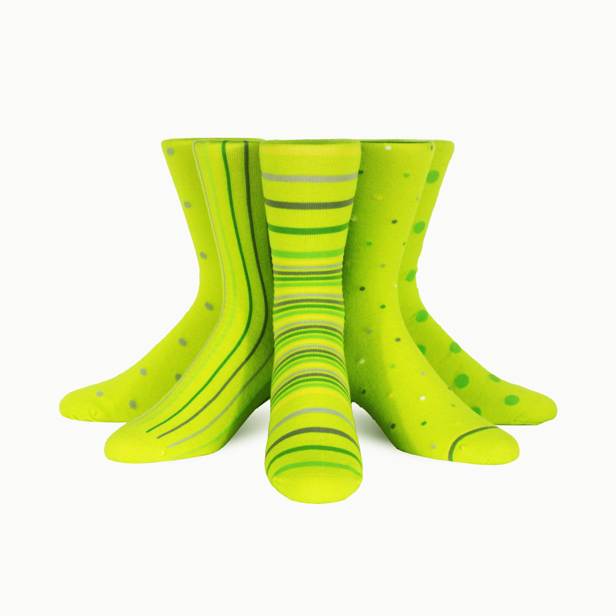 Colourful 5 Pack Citron Merino Wool Swanky Socks™