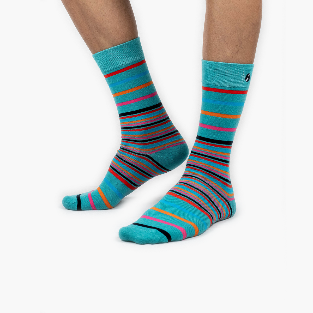 3 Pack Teal Merino Wool Swanky Socks