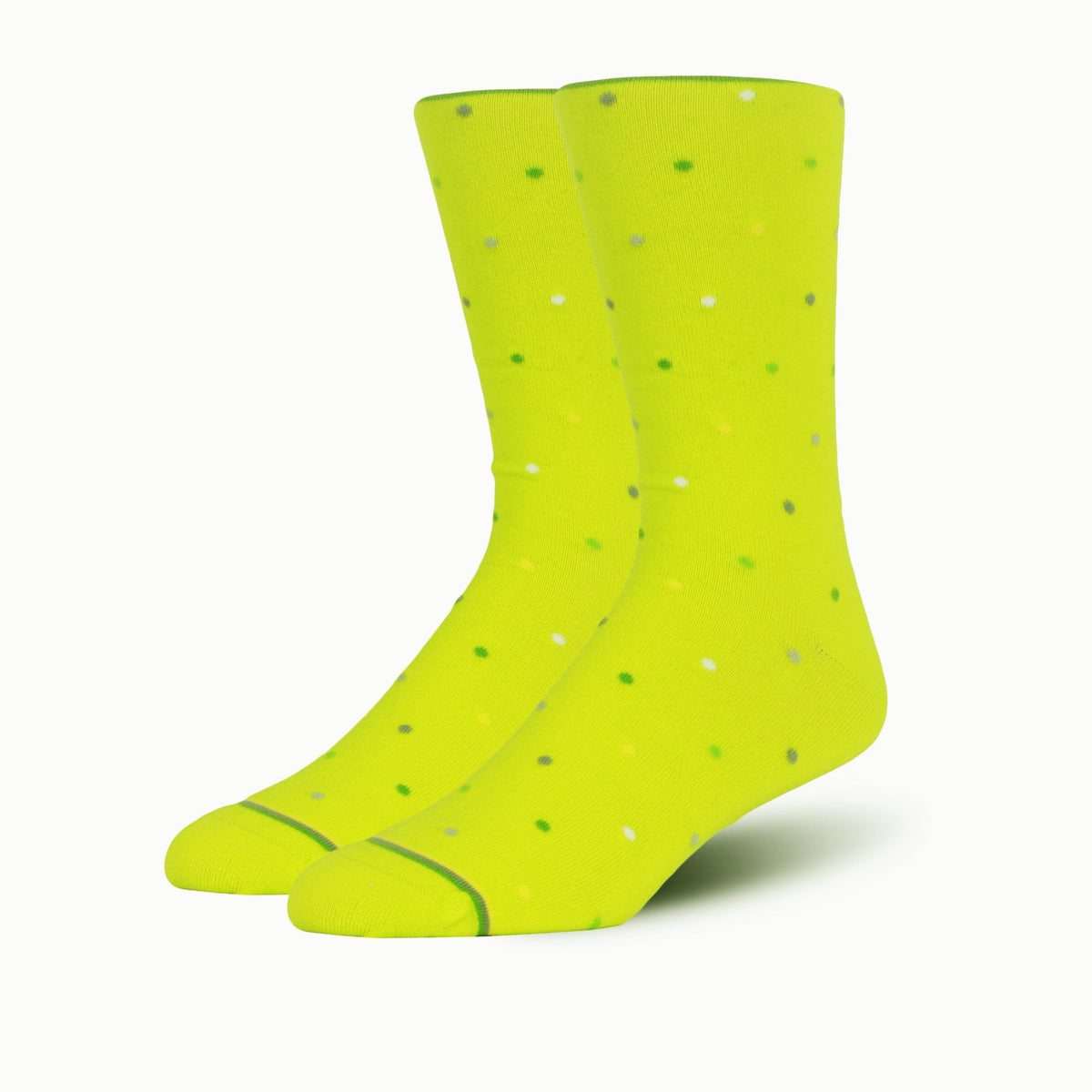 Multi-coloured Polka Dot Merino Wool Citron Socks™