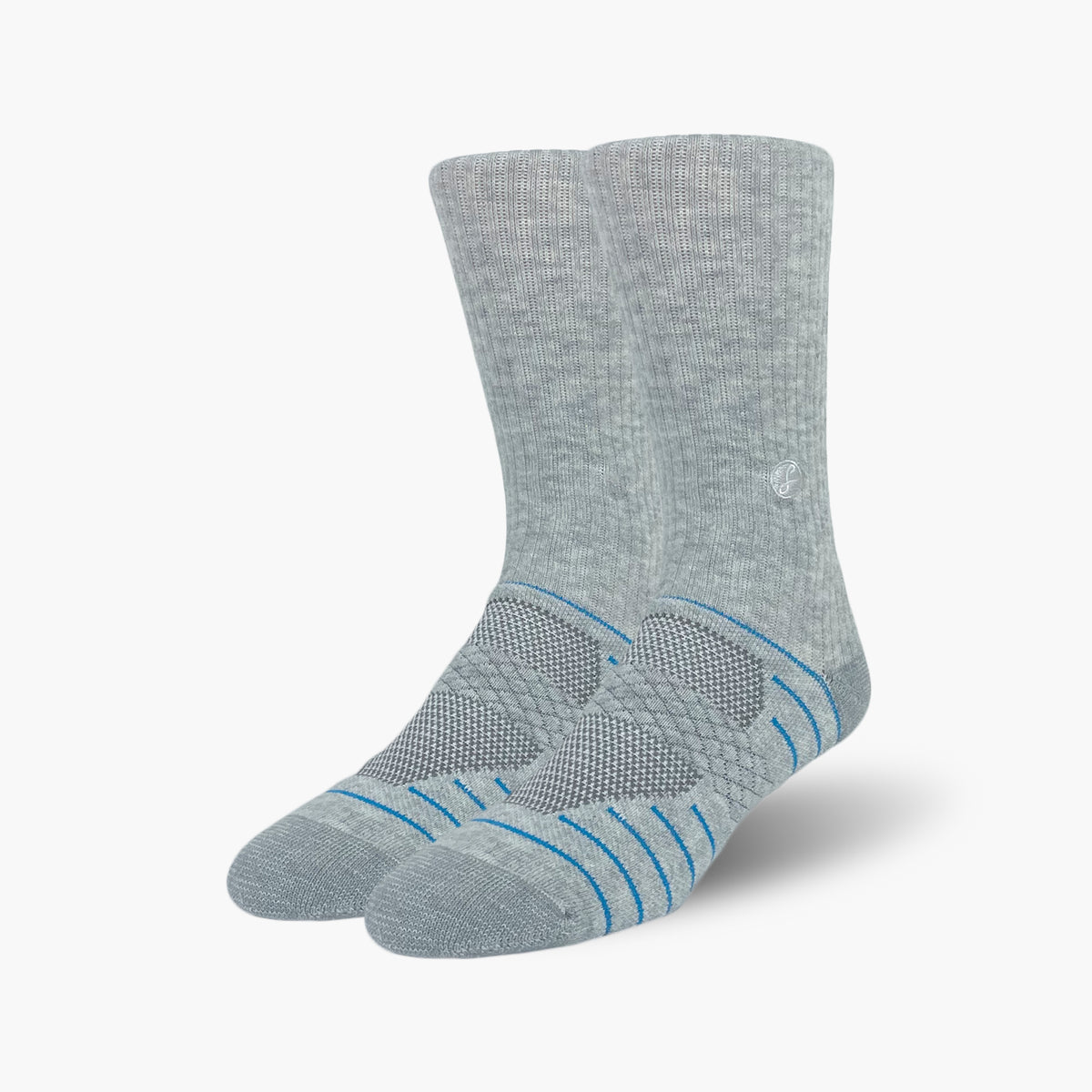 Marle-Grey Merino Wool Sports Swanky Socks