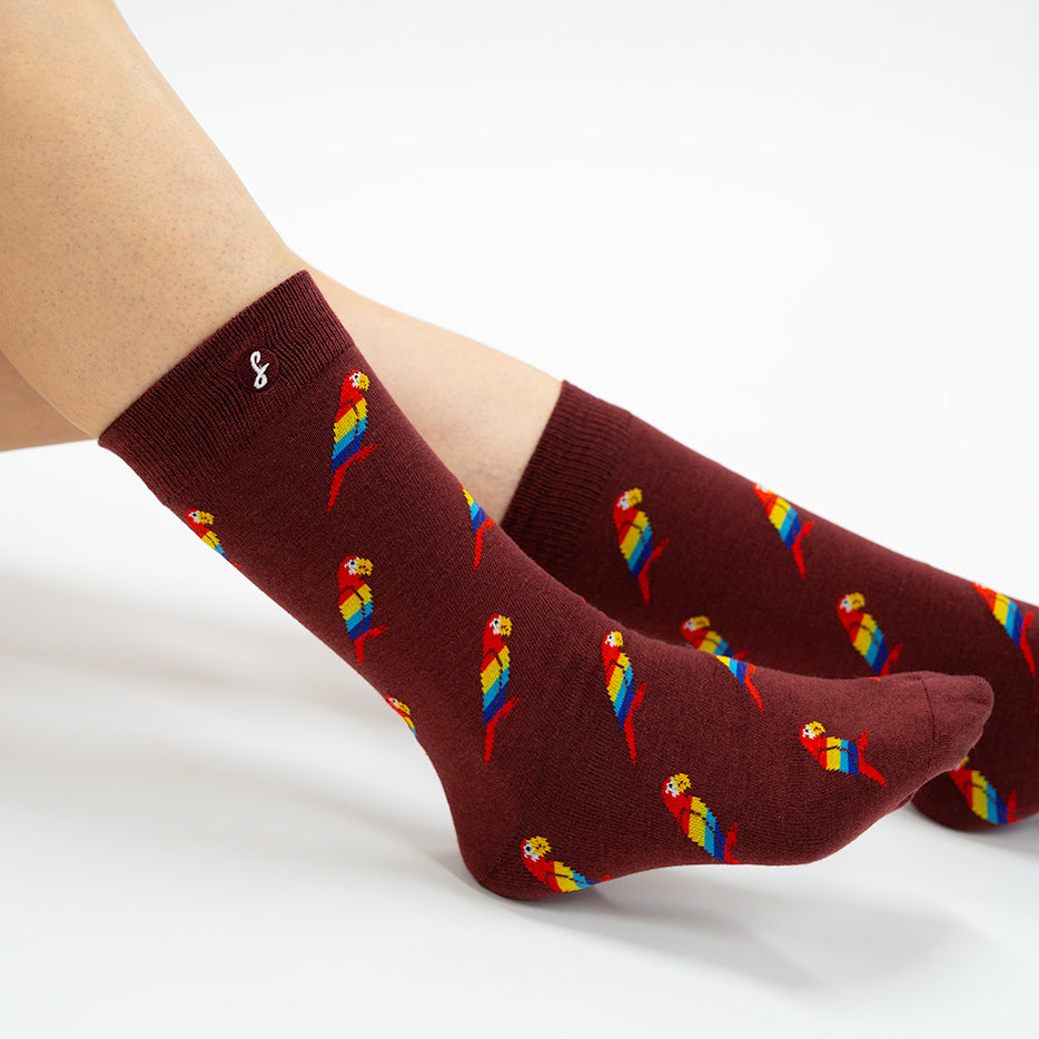 Birds Of Paradise 3 Pack Merino Wool Swanky Socks®