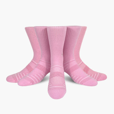 Pink Merino Wool Sports Swanky Socks