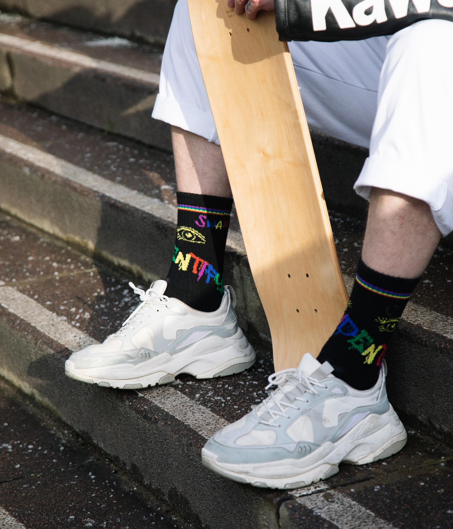 I Identify (Pride) Merino Wool Sports Socks