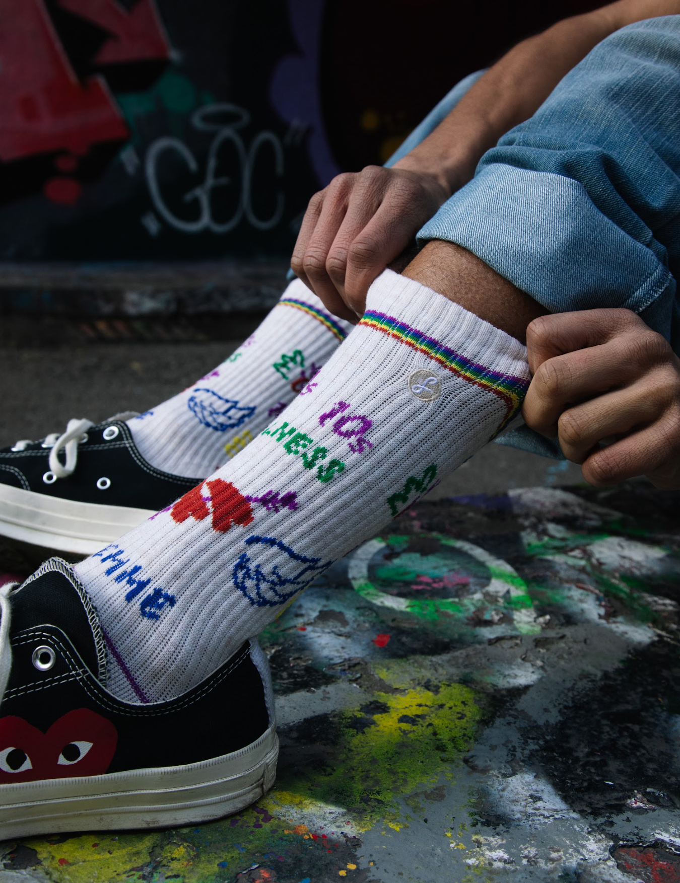 Realness (Pride) Merino Wool Sports Socks