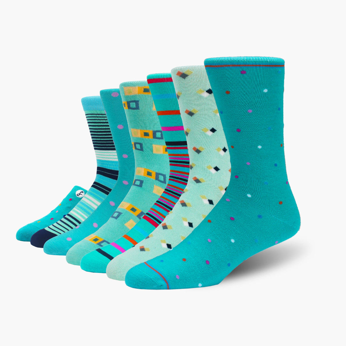Shades Of Teal 7 Pair Value Pack