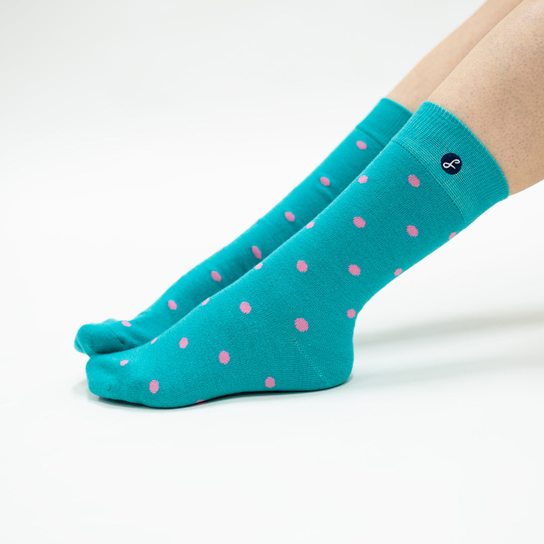 3 Pack Teal Merino Wool Swanky Socks